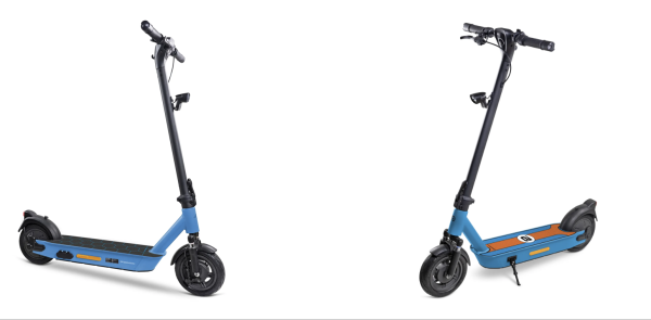 E-Scooter epf-2 xt 600. Edition Blue, Blinker, Federgabel, 72km Reichweite*, TechnikTestsieger, Extra GripTape gratis dazu, Abus Schloss gratis dazu